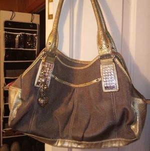 Kathy Van Zealand Bag with Keychain/Bling